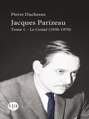 cover image of Jacques Parizeau Tome I